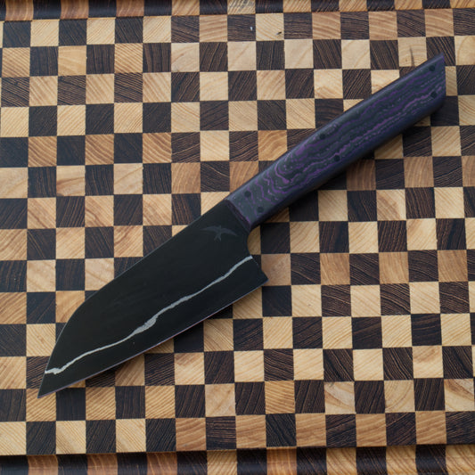 4.5" Petty 80CRV2 Dark-mai Fatcarbon Purple Haze