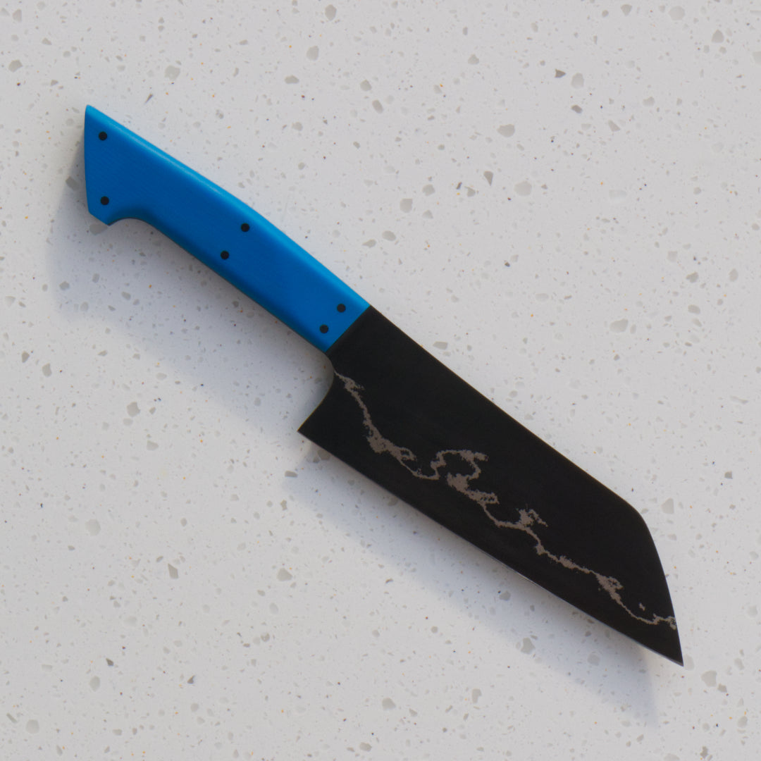 7" Bunka 80CRV2 Dark-Mai G10 Blue